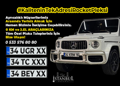 Sevdiklerinize Özel plaka