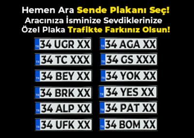 Özel Plaka Seçme